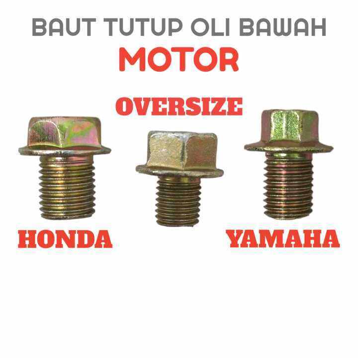 Di Mana Lokasi Baut Pembuangan Oli Motor? (Honda, Yamaha, Suzuki)