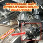 MEMPERBAIKI BAUT PEMBUANGAN ANGIN REM SELEK, DOL/PECAH - YouTube
