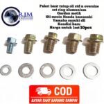 Jual Paket 5set baut tutup oli std n oversize set ring alumunium Gardan ...